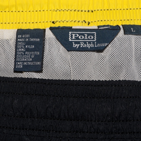 POLO Ralph Lauren. MENS BLACK LRG SWIM SHORT NWOT - Picture 4 of 6